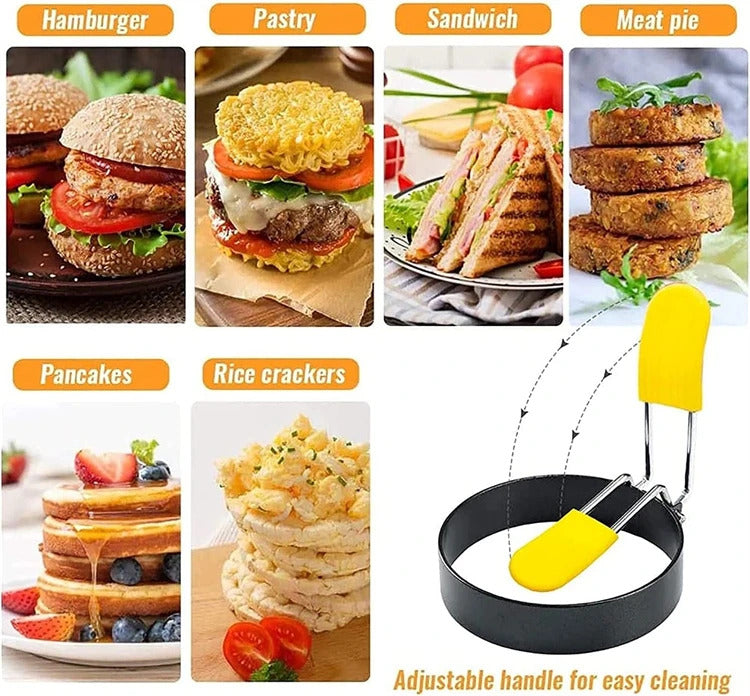 Rings for Frying Eggs/Pancakes