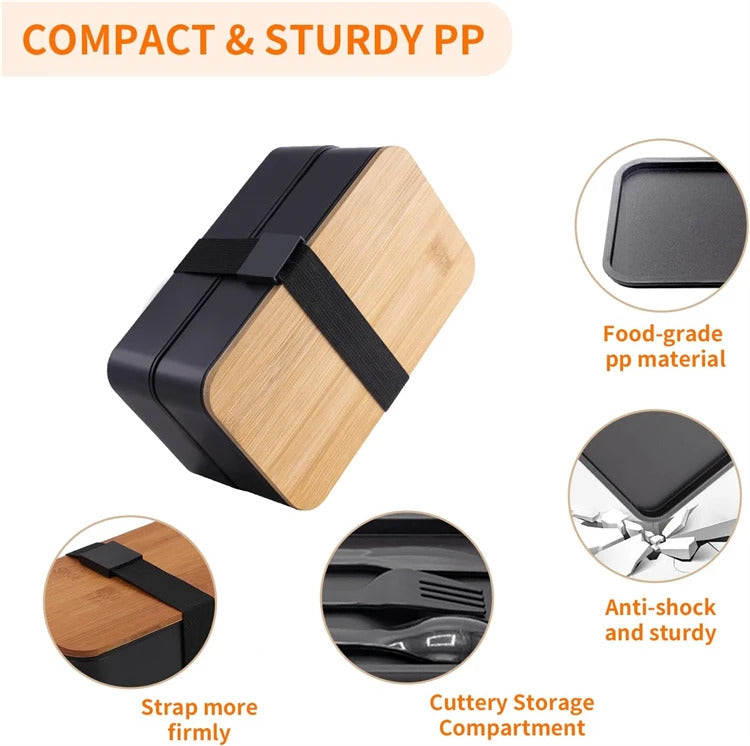 All-in-One Lunch Containers With Bag