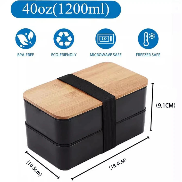 All-in-One Lunch Containers With Bag