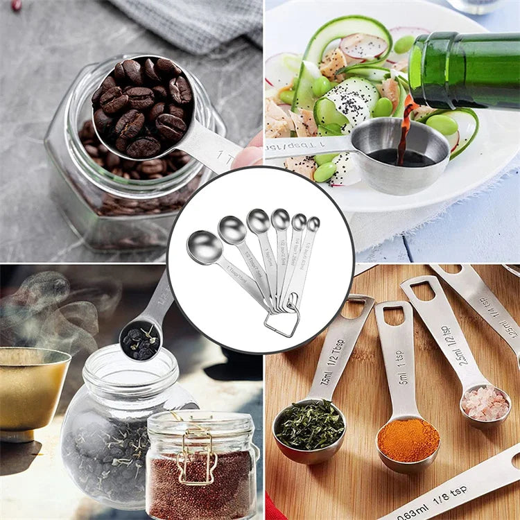 Stainless Steel Measuring Spoons Set