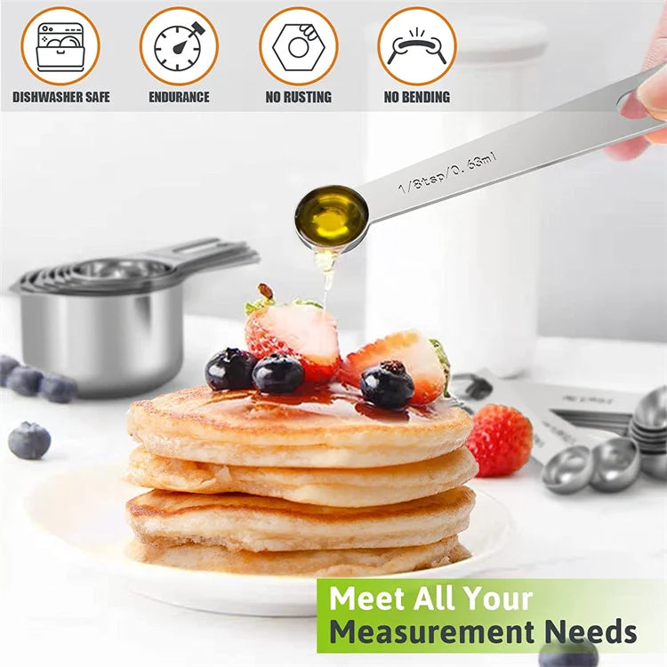 Stainless Steel Measuring Spoons Set