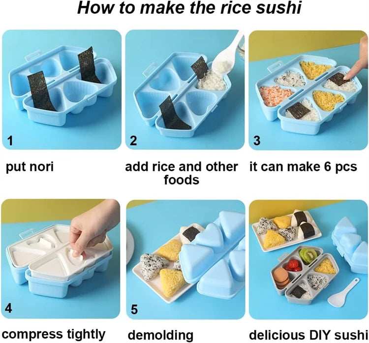 6 in 1 Sushi Mold
