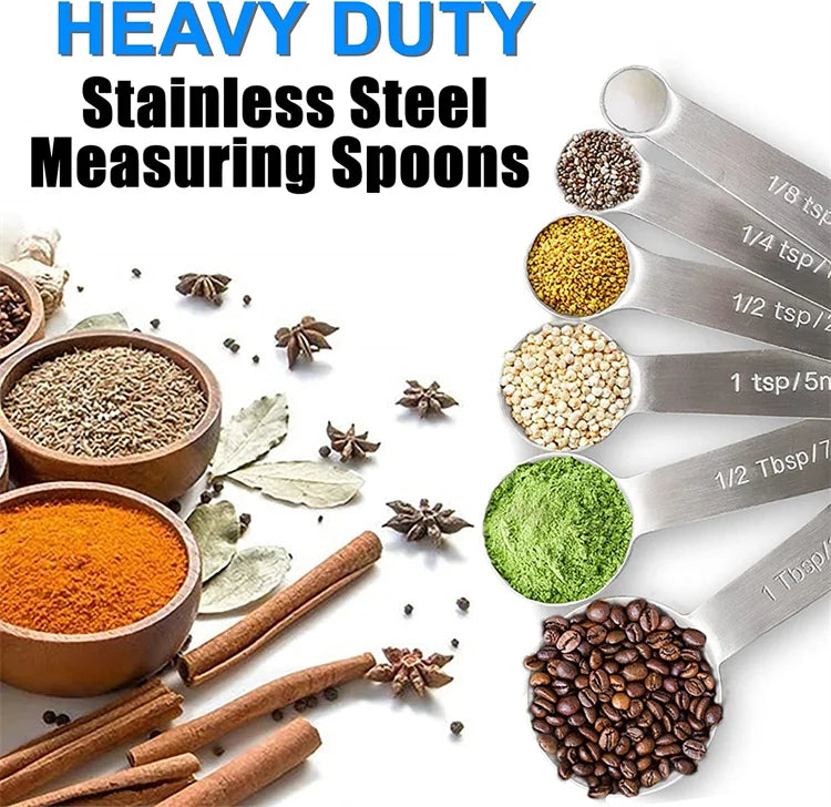 Stainless Steel Measuring Spoons Set