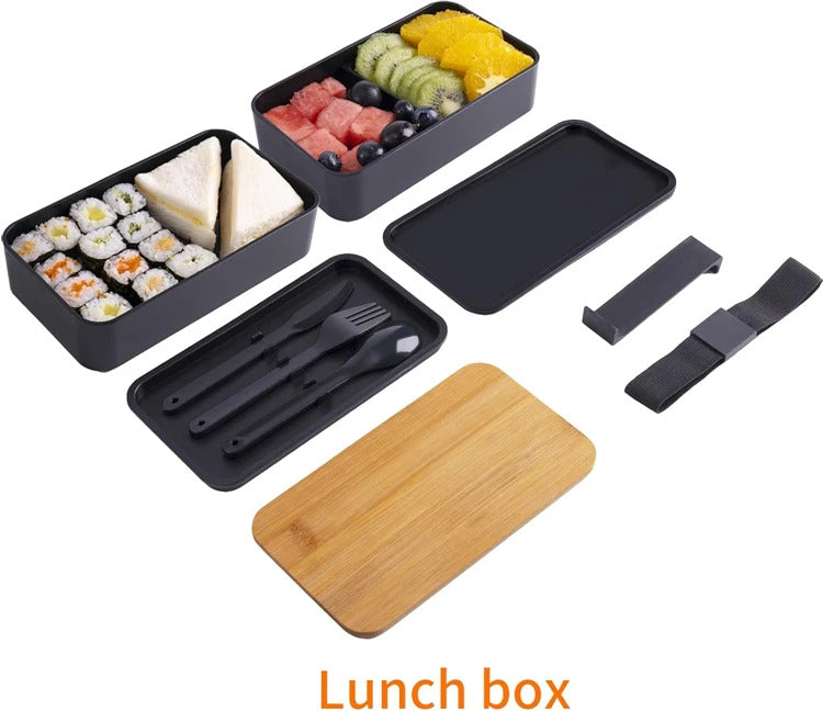 All-in-One Lunch Containers With Bag