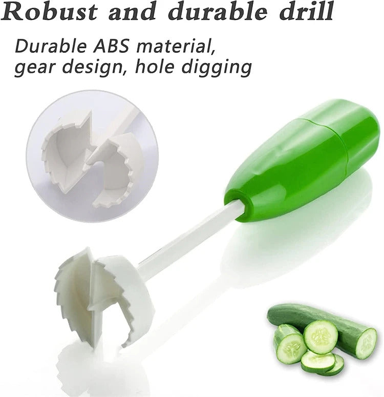 Veggie Corkscrew Carver Set (4 Pcs)