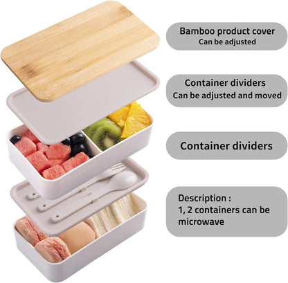 All-in-One Lunch Containers With Bag