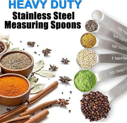 Stainless Steel Measuring Spoons Set
